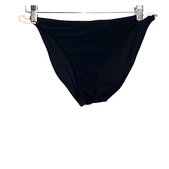 NWOTs TOPSHOP • Black Rose Tanga Swimsuit Bottom - Picture 2 of 7